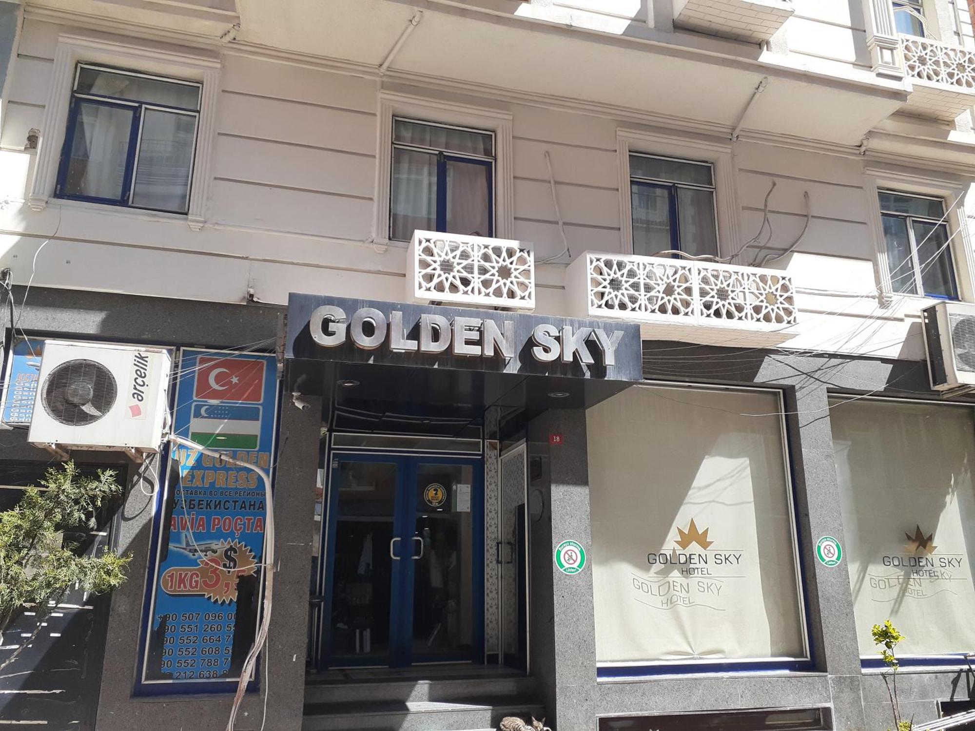 Golden Sky Hotel Estambul Exterior foto