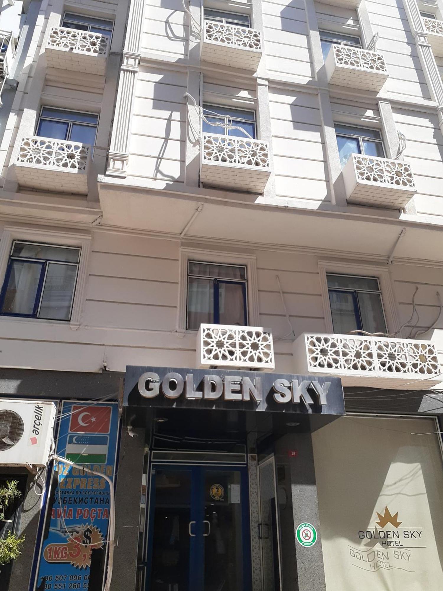 Golden Sky Hotel Estambul Exterior foto